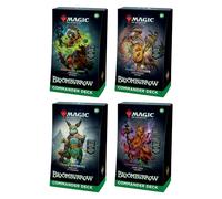 Magic The Gathering Bloomburrow Commander Deck Bundle - Includes All 4 Decks (Animated Army, Family Matters, Peace Offering, and Squirreled Away)