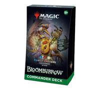 Magic: The Gathering Bloomburrow Commander Deck - Family Matters (100-Card Deck, 2-Card Collector Booster Sample Pack + Accessories) (English Version)