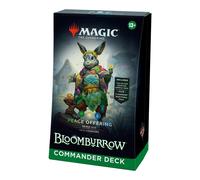 Magic: The Gathering Bloomburrow Commander Deck - Peace Offering (100-Card Deck, 2-Card Collector Booster Sample Pack + Accessories) (English Version)