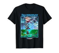 Magic: The Gathering Bloomburrow Panels T-Shirt, Men, Black, X-Large