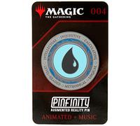 Magic the Gathering - Blue Mana Crest Augmented Reality Pin