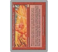 Magic: The Gathering Burning Cinder Fury Of Crimson Chaos Fire | Unglued