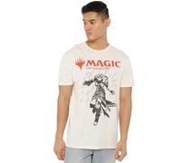 Magic The Gathering Chandra Mens T-Shirt Natural Magic The Gathering Natural XL