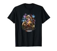 Magic The Gathering Character Group Shot Mash Up T-Shirt