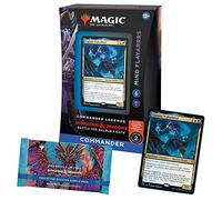 Magic The Gathering Commander Legends: Battle for Baldur’s Gate Commander Deck - Mind Flayarrrs + Collector Booster Sample Pack