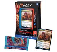 Magic: The Gathering Commander Legends: Battle for Baldur�s Gate Commander Deck - Draconic Dissent + Collector Booster Sample Pack