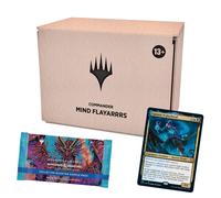 Magic: The Gathering Commander Legends: Battle for Baldurs Gate Commander Deck - Mind Flayarrrs + Collector Booster Sample Pack | Minimal Packaging V