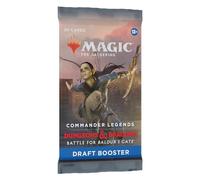 Magic The Gathering D10030001 D&D Battle for Baldurs Gate Commander Legends Draft Booster, Multi, Multicolor