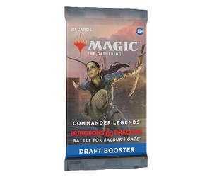 Magic The Gathering D10030001 D&D Battle for Baldurs Gate Commander Legends Draft Booster, Multi, Multicolor