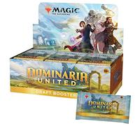Magic The Gathering Dominaria United Draft Booster Box | 36 Packs + Box Topper Card (541 Magic Cards)