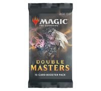 Magic: The Gathering Double Masters 2020 Draft Booster Pack | 15 Magic Cards | 2 Rares | 2 Foils