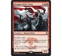 Magic: The Gathering Dragon-Style Twins (Foil) | Khans Of Tarkir