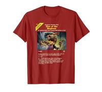 Magic: The Gathering Dungeons & Dragons Bugbear Den Card T-Shirt, Men, Cranberry Red, 3X-Large