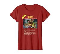 Magic: The Gathering Dungeons & Dragons Bugbear Den Card T-Shirt, Women, Cranberry Red, XX-Large
