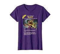 Magic: The Gathering Dungeons & Dragons Bugbear Den Card T-Shirt, Women, Purple, X-Large