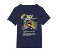 Magic: The Gathering Dungeons & Dragons Bugbear Den Card T-Shirt, Women's Plus, Navy Blue, 1X