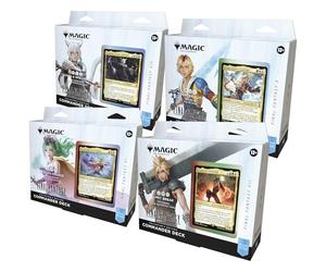 Magic: The Gathering Final Fantasy Collector’s Edition Commander Deck Bundle - Includes All 4 Surge Foil Decks