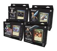 Magic: The Gathering Final Fantasy Commander Deck Bundle (Includes All 4 Decks)