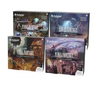 Magic: The Gathering - Final Fantasy Scene Box Bundle - All 4 Scene Boxes | Garland at The Chaos Shrine, Children of Fate, The Siege of Alexandria, and Camp Comrades
