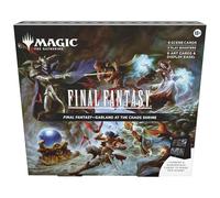 Magic: The Gathering - Final Fantasy Scene Box - Garland at The Chaos Shrine | 6 Foil Borderless Scene Cards, 6 Art Cards, 3 Play Boosters + 1 Display Easel