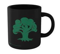 Magic: The Gathering Forest Mana Symbol Mug - Black | Size: 300ml Magic: The Gathering Black 300ml