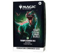 Magic: The Gathering Foundations Commander Deck - Tramplesaurus Rex