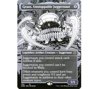 Magic: the Gathering - Graaz, Unstoppable Juggernaut (334) - Borderless - Phyrexia: All Will Be One