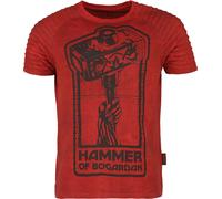 Magic: The Gathering Hammer Of Bogardan T-Shirt red L