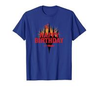 Magic: The Gathering Happy Birthday Plus One Mana T-Shirt, Men, Royal Blue, Medium