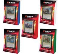 Magic The Gathering Ikoria: Lair of Behemoths Commander Decks | All 5 Decks | 20 Foil Legendary Creatures (C74210000)