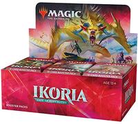 Magic: The Gathering Ikoria: Lair of Behemoths Draft Booster Box | 36 Draft Booster Packs (540 Cards + Box Topper) | Factory Sealed