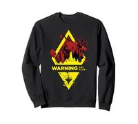 Magic: The Gathering Illuna Warning Sign Sweatshirt, Adult Unisex, Black, X-Large
