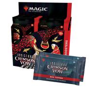Magic: The Gathering Innistrad: Crimson Vow Collector Booster Box | 12 Packs + 2 Dracula Box Toppers (182 Magic Cards)
