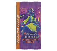 Magic The Gathering - Innistrad Midnight Hunt Collector Booster Pack, Multicolor,WTCC89540001