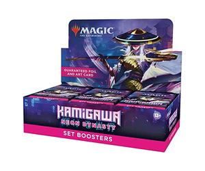 Magic The Gathering Kamigawa: Neon Dynasty Set Booster Box, 30 Packs