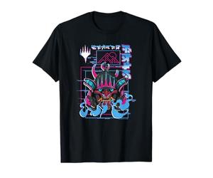 Magic: The Gathering Kamigawa Neon Samurai Poster T-Shirt