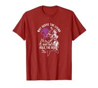 Magic: The Gathering- Liliana Rule The Dead T-Shirt, Men, Cranberry Red, Large