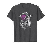 Magic: The Gathering- Liliana Rule The Dead T-Shirt, Men, Dark Heather Grey, XX-Large