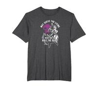 Magic: The Gathering- Liliana Rule The Dead T-Shirt, Men's Big and Tall, Dark Heather Grey, 2X Tall