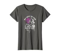 Magic: The Gathering- Liliana Rule The Dead T-Shirt, Women, Asphalt Grey, XX-Large