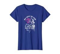 Magic: The Gathering- Liliana Rule The Dead T-Shirt, Women, Royal Blue, X-Small