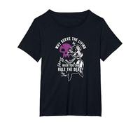Magic: The Gathering- Liliana Rule The Dead T-Shirt, Women's Plus, Black, 5X