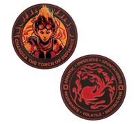 FaNaTtik Magic: The Gathering Chandra Collectible Coin - Officially Licensed & Limited Edition (5000), Torch of Defiance Metal Collector's Token