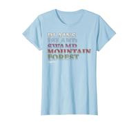 Magic: The Gathering Location Text Stack T-Shirt, Women, Baby Blue, 3X-Large