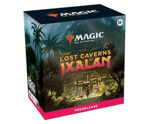 MAGIC THE GATHERING: Lost Caverns of IXALAN PRELEASE Pack - 6 Draft Packs, Promos, Dice