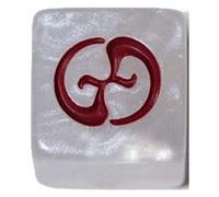 Magic: The Gathering Magic March Of Machine Commander Planechase Planar Die Growing Threat (White W/ Red)