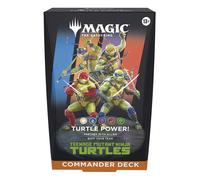 Magic The Gathering Magic The Gathering: Teenage Mutant Ninja Turtles Commander Deck Trading Cards 4 Units