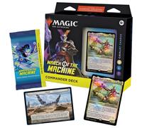 Magic The Gathering March of the Machine Commander Deck - Cavalry Charge (100-Card Deck, 10 Planechase cards, Collector Booster Sample Pack + Accesso