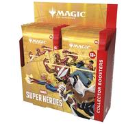 Magic: The Gathering Marvel Super Heroes Collector Booster Box - 12 Packs