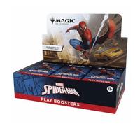 Magic: The Gathering - Marvel's Spider-Man Play Booster Display (DE) | 30 Booster Packs with Cards from the Spider-Verse | German Version + HeartGlobal Shipping Protection